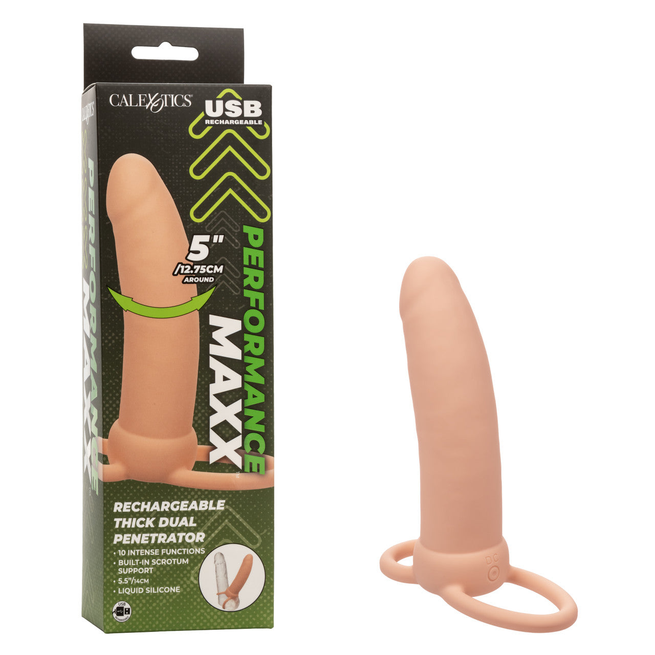 Performance Maxx Rechargeable Thick Dual Penetrator