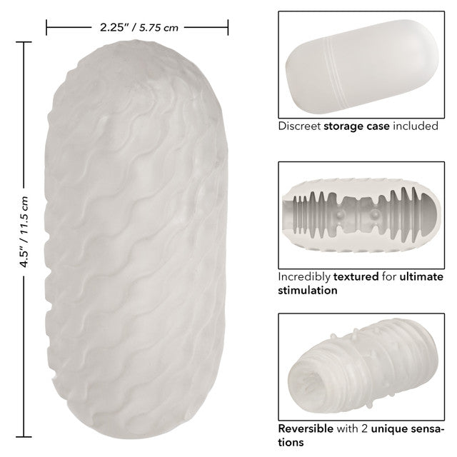 Masturbador manual Ribbed Stroker