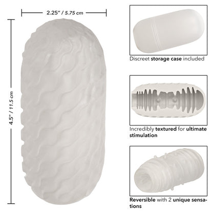 Masturbador manual Ribbed Stroker