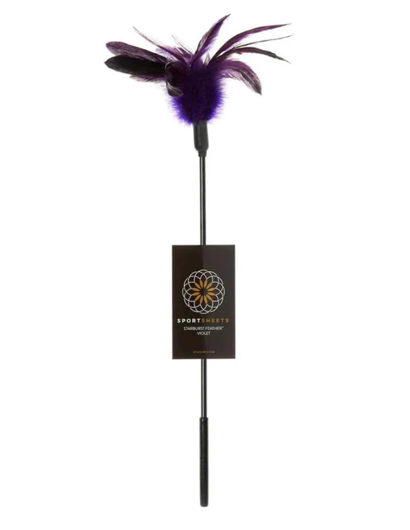 Plumero De Estrella Violeta Sportsheets
