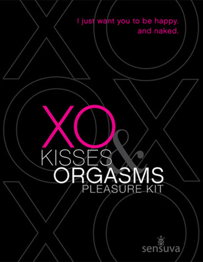 Sensuva XO kisses & Orgasms Kit Packaging