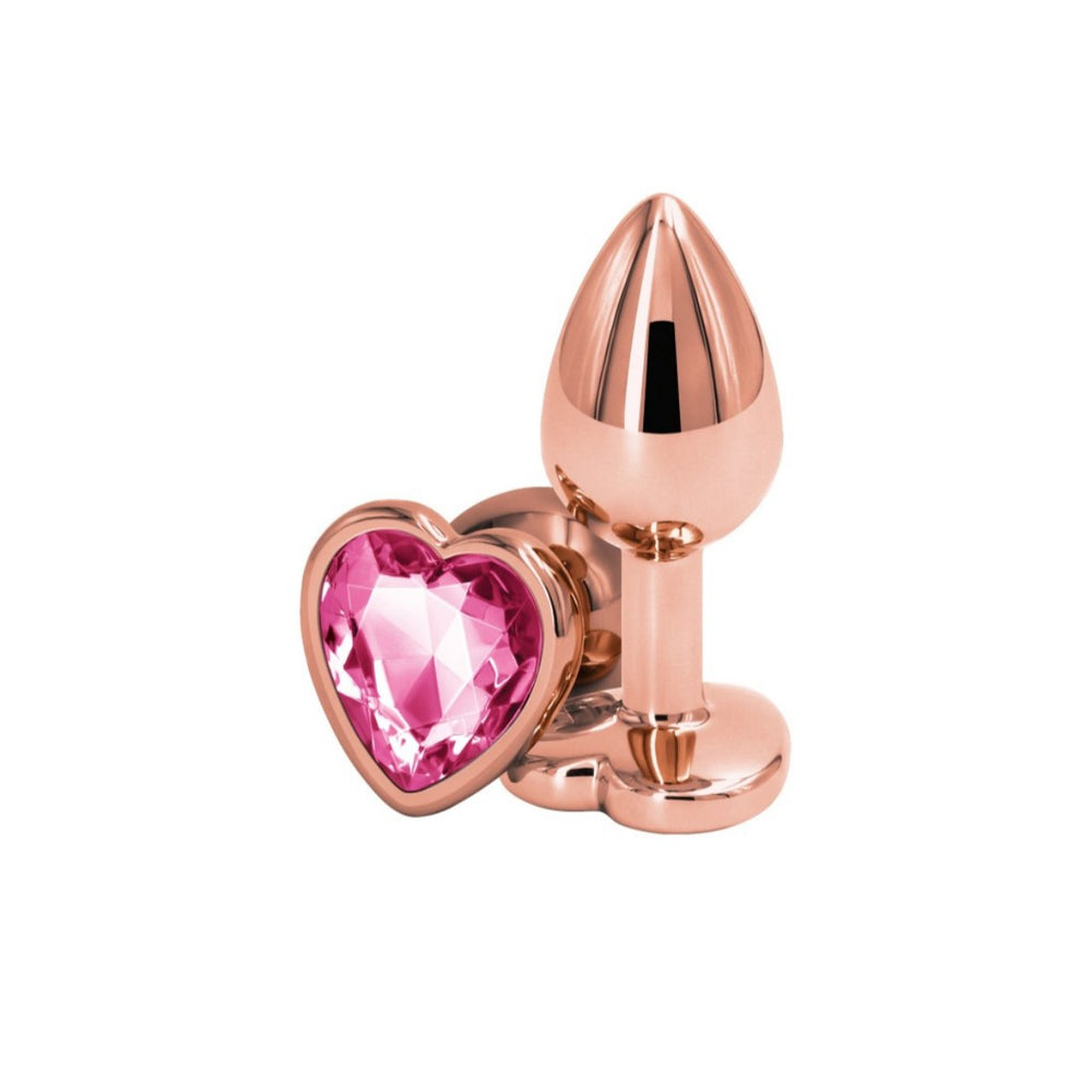 Entrenador Anal Pequeño Rosa Gold