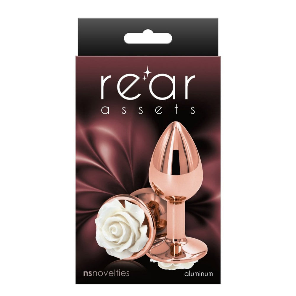 Entrenador Anal Pequeña Rosa Blanca