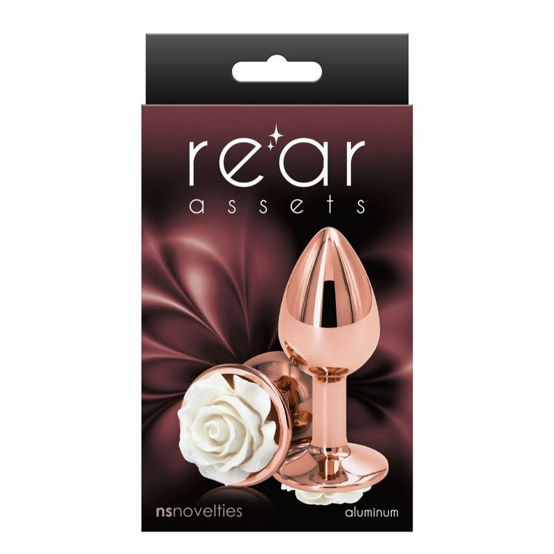 Entrenador Anal Pequeña Rosa Blanca