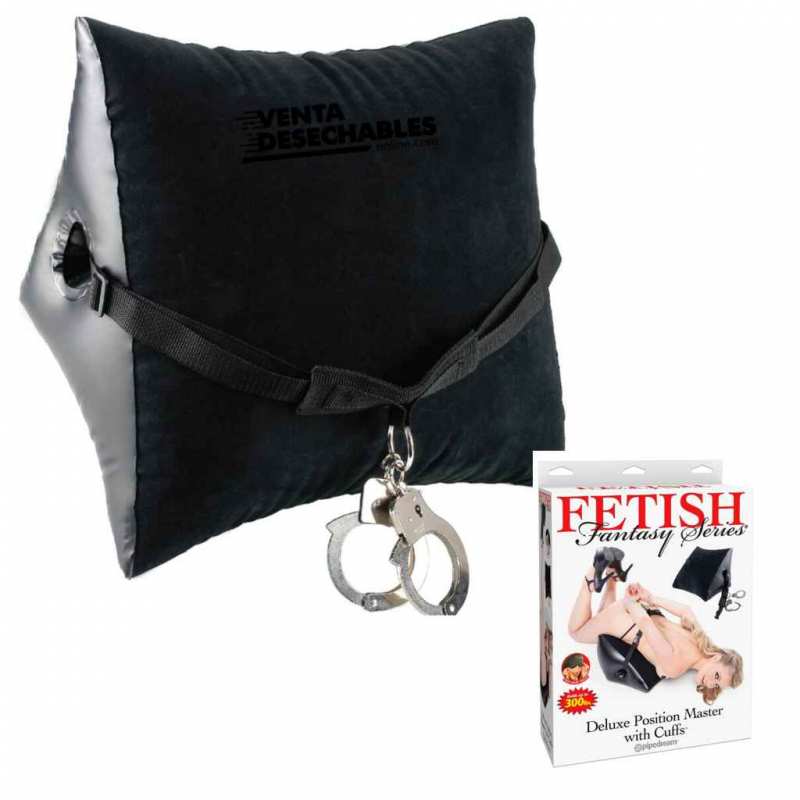 Bondage Cojin Master Con Esposas De Fetish Fantasy