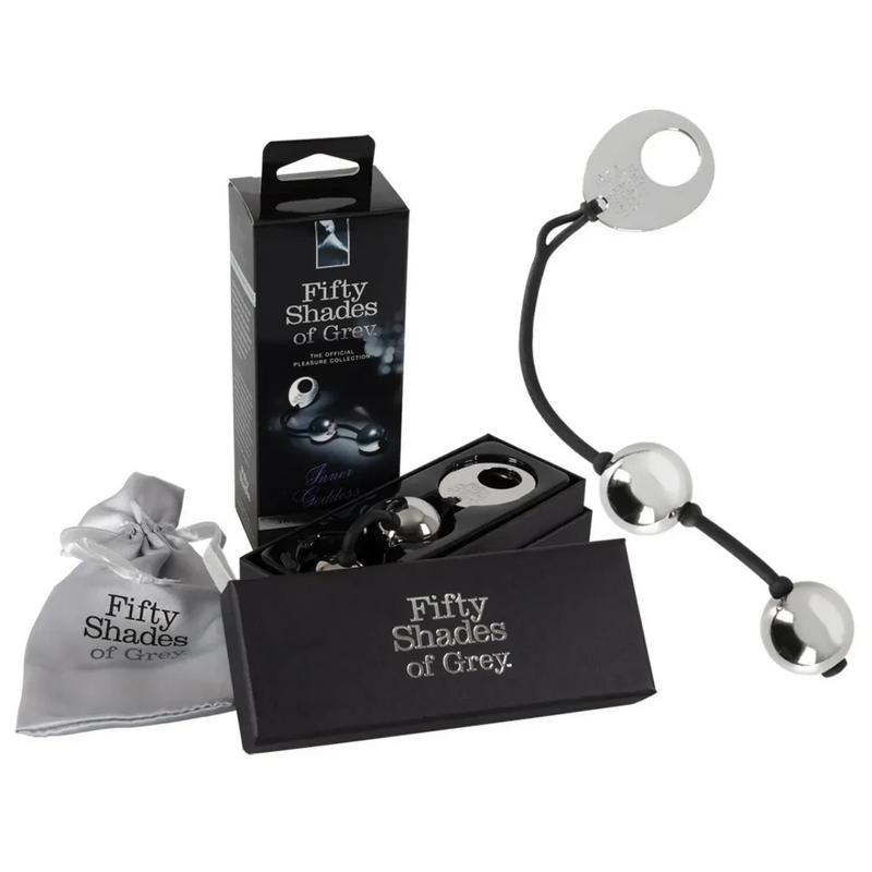 Bondage Cincuenta Sombras Diosa Bolas De Placer Plata