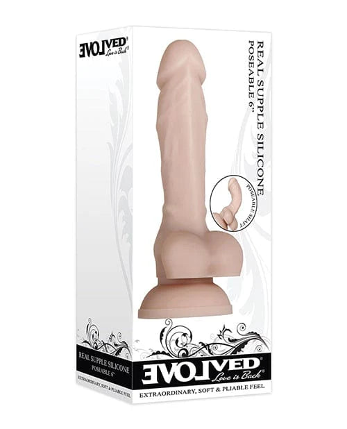 Real Supple Silicone Poseable 6''