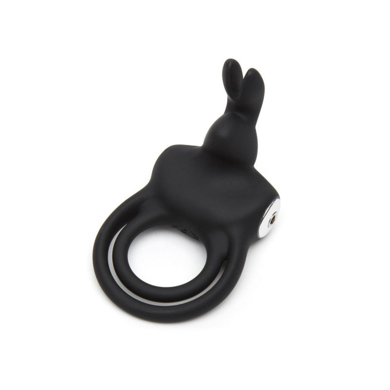 Happy Rabbit Love Ring Rechargeable Black