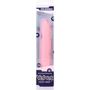 Doc Johnson - Vibrador Velvet Touch - Rosa