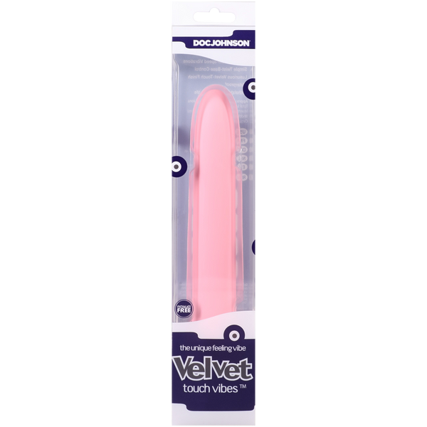 Doc Johnson - Vibrador Velvet Touch - Rosa