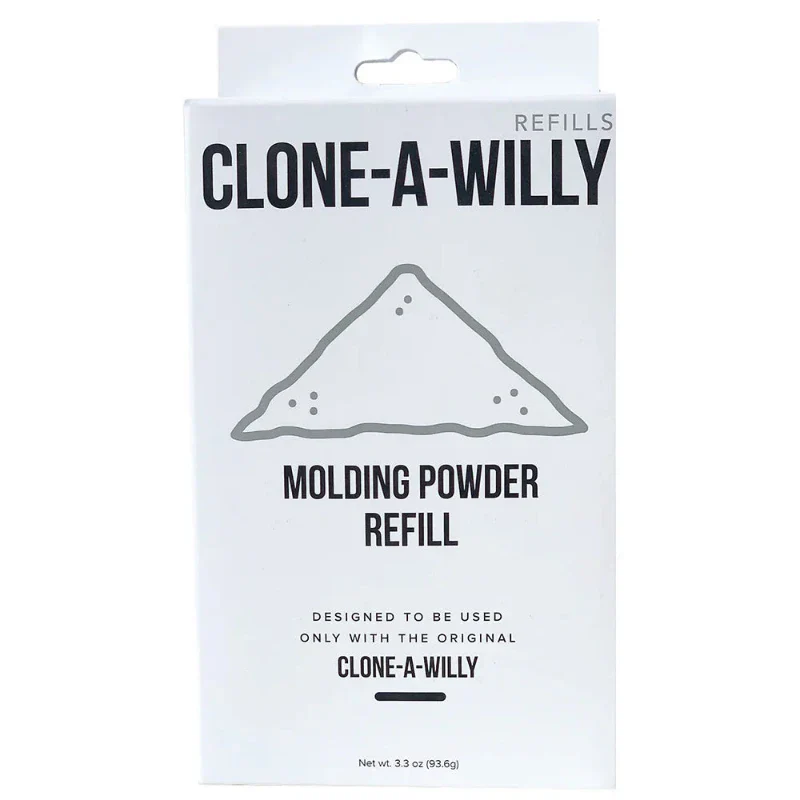 Clone A Willy - Dildo Paquete De Respaldo De Polvo Para Clonar Consoladores Refill Caw Molding Powder 3Oz