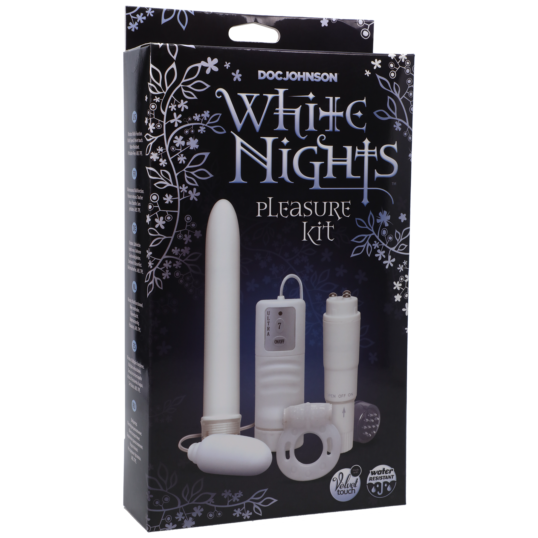 Doc Johnson - White Nights - Kit de placer - Blanco