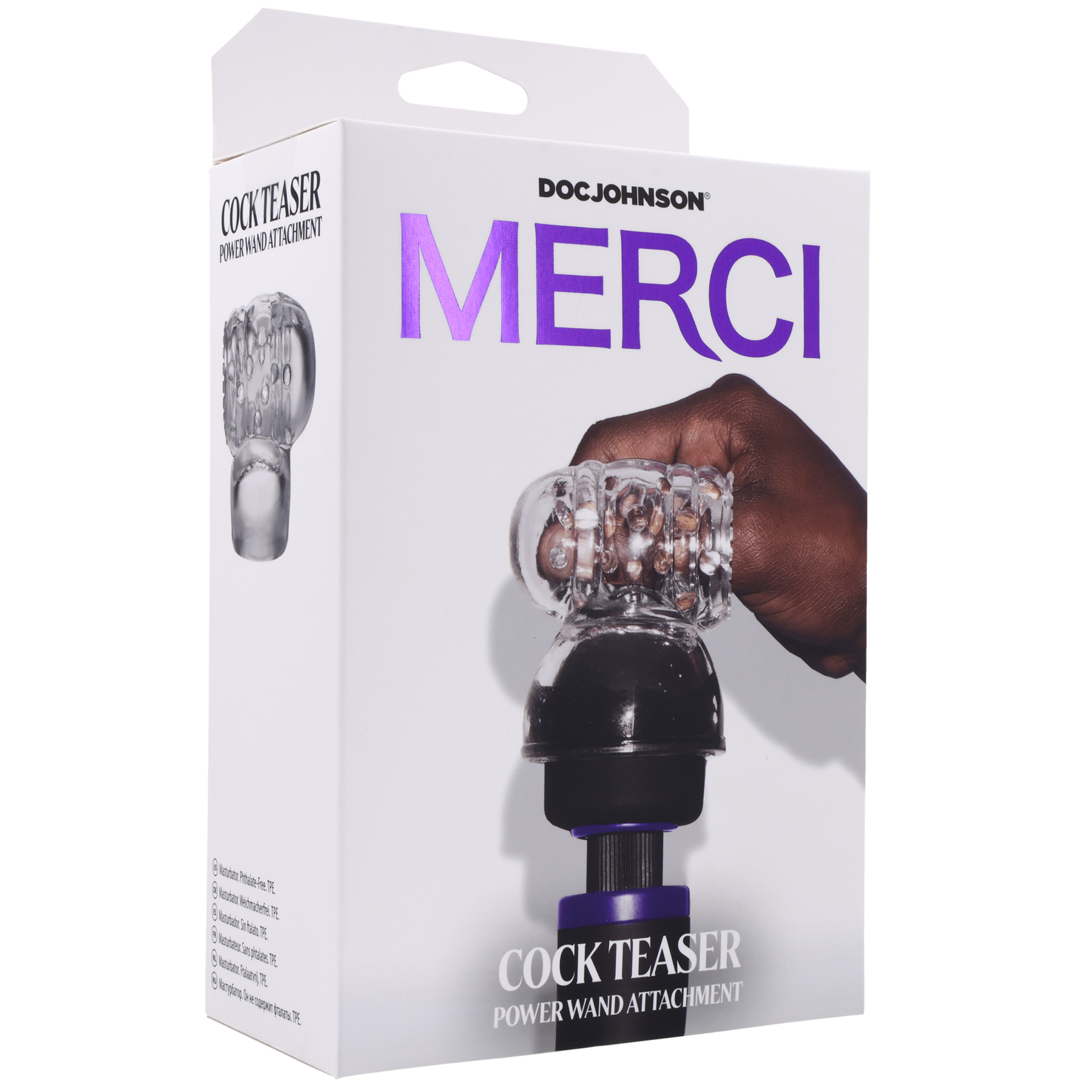 Merci - Cock Teaser - Accesorio para Power Wand - Transparente