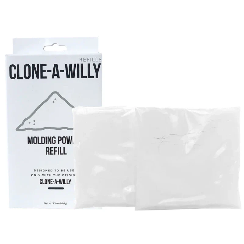 Clone A Willy - Dildo Paquete De Respaldo De Polvo Para Clonar Consoladores Refill Caw Molding Powder 3Oz