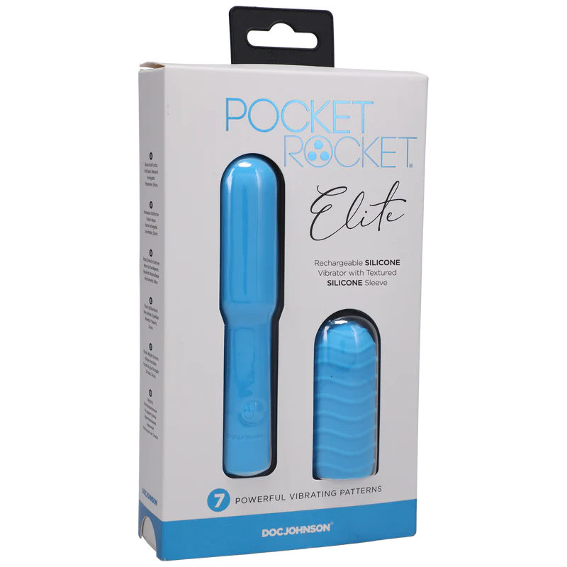 Pocket Rocket® - Elite - Recargable Con Funda Extraíble