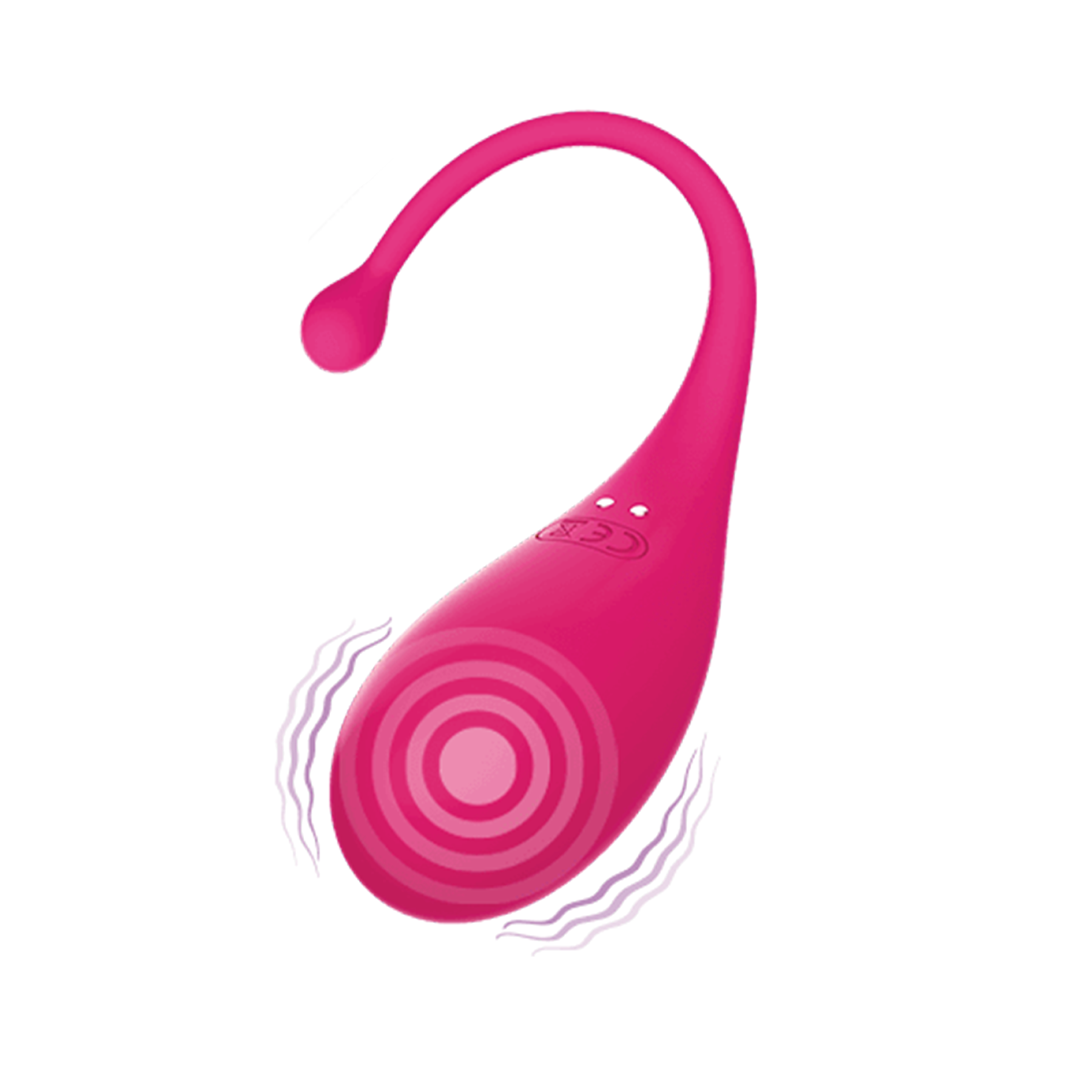 Adrien Lastic - Estimulador vibrador con control por aplicación - Fucsia