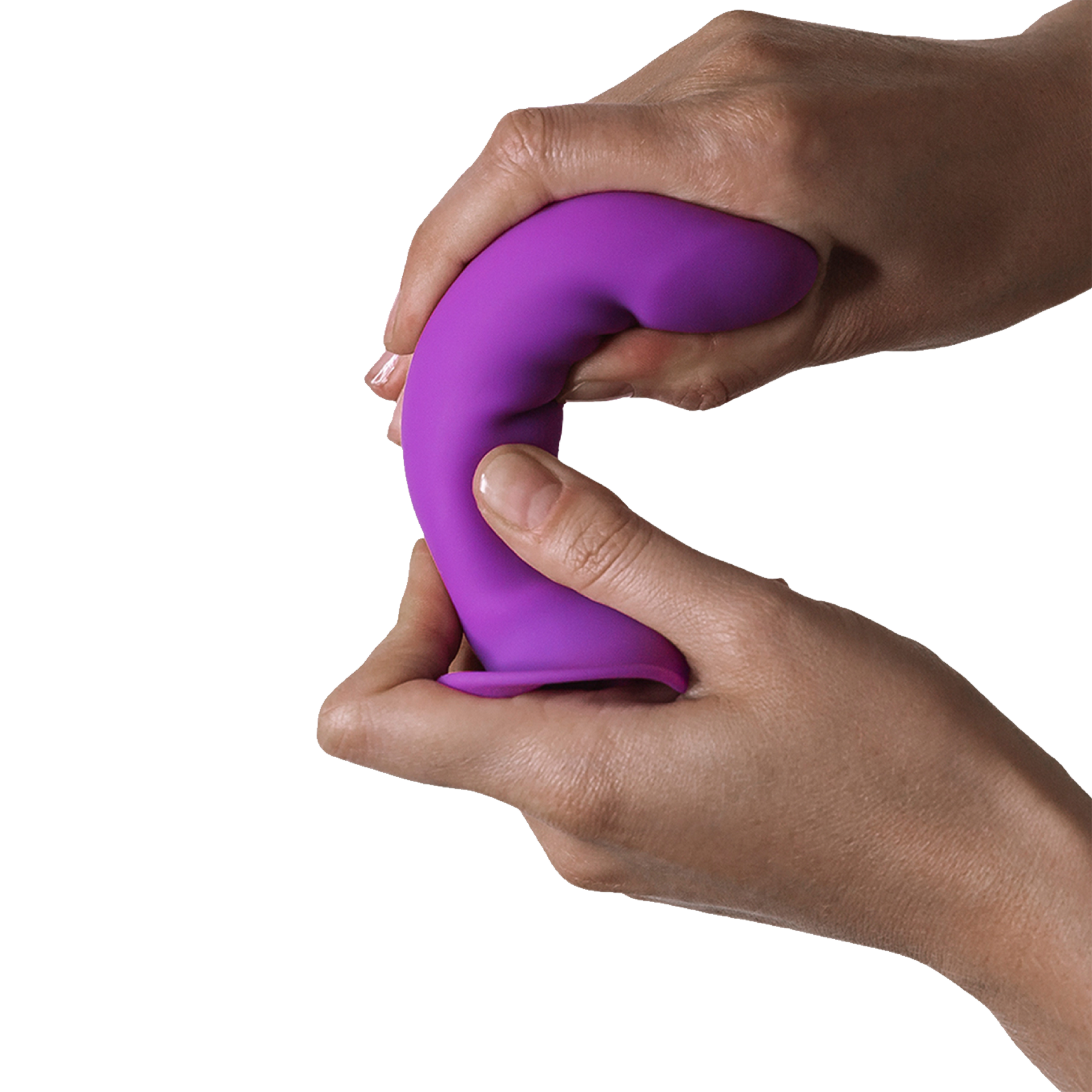 Adrien Lastic - HITSENS 6 - Dildo de silicona de doble densidad - Morado