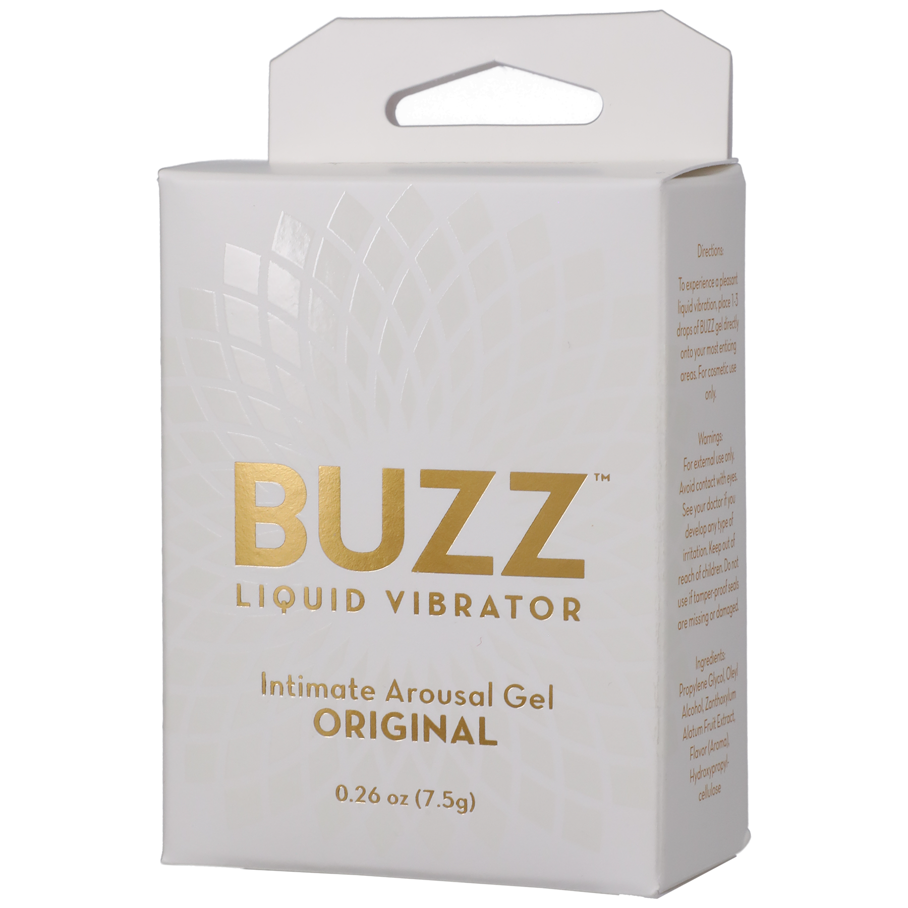 Vibrador Líquido Original - Gel para la excitación íntima - Blanco