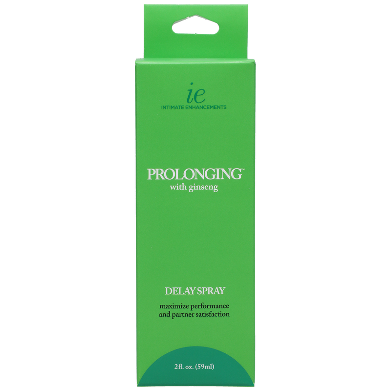Intimate Enhancements- Prolongación con ginseng - Spray retardante