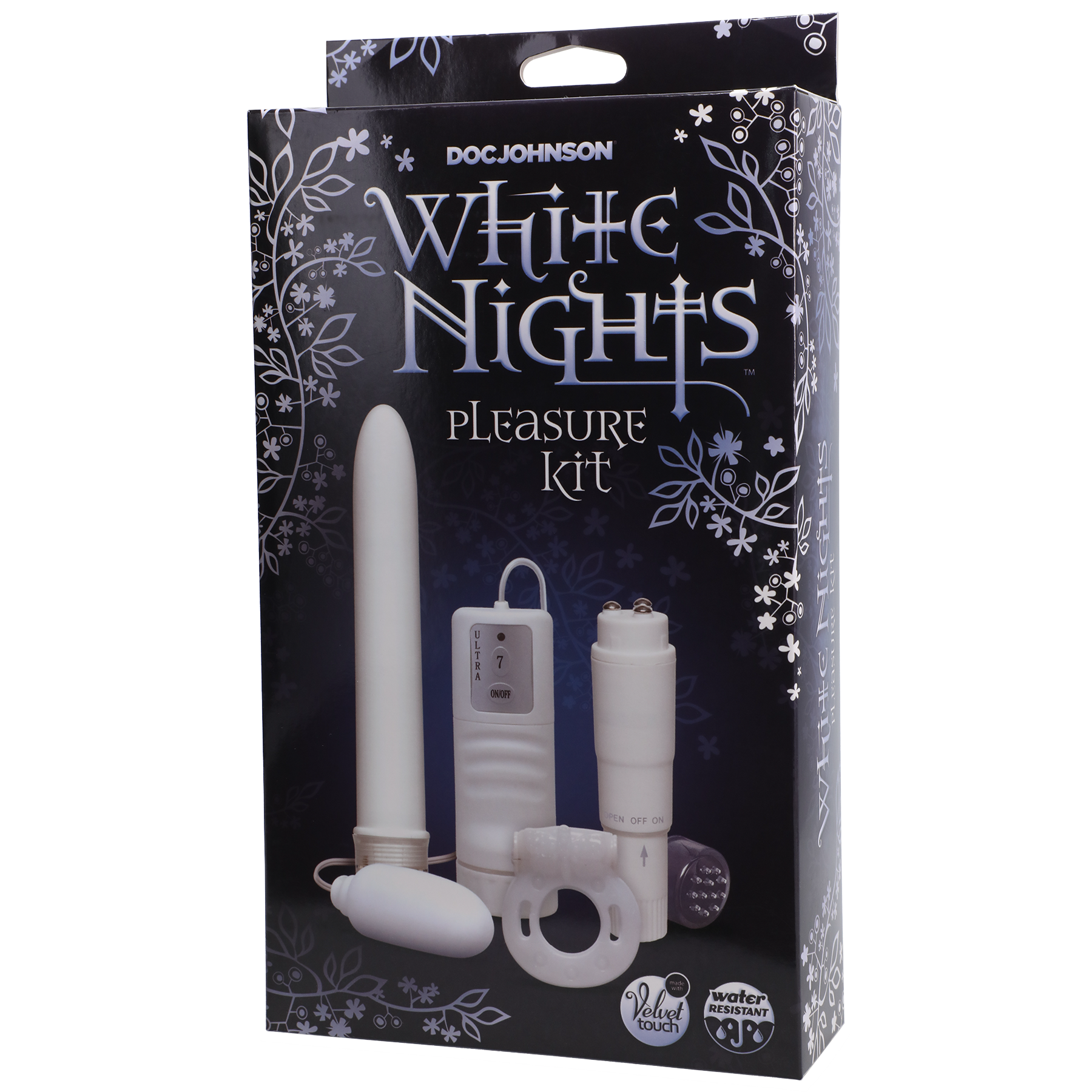 Doc Johnson - White Nights - Kit de placer - Blanco