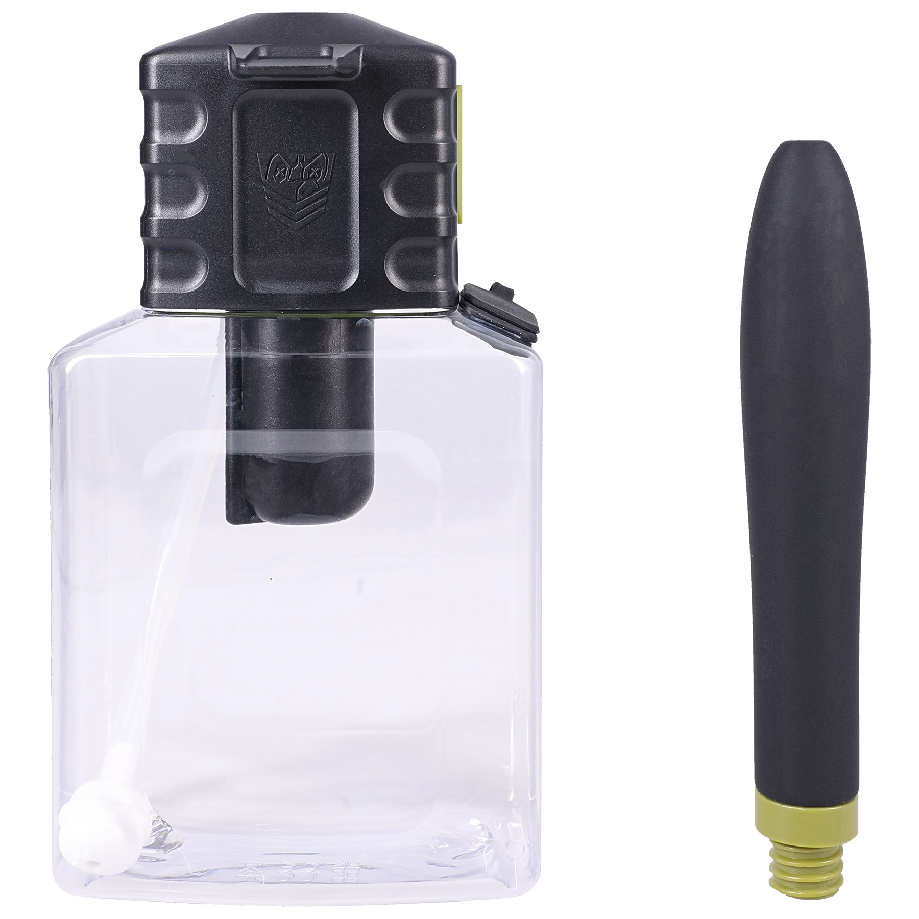 DOC JOHNSON - Fort Troff - Hydro-Pro (sistema de limpieza) - Negro, transparente