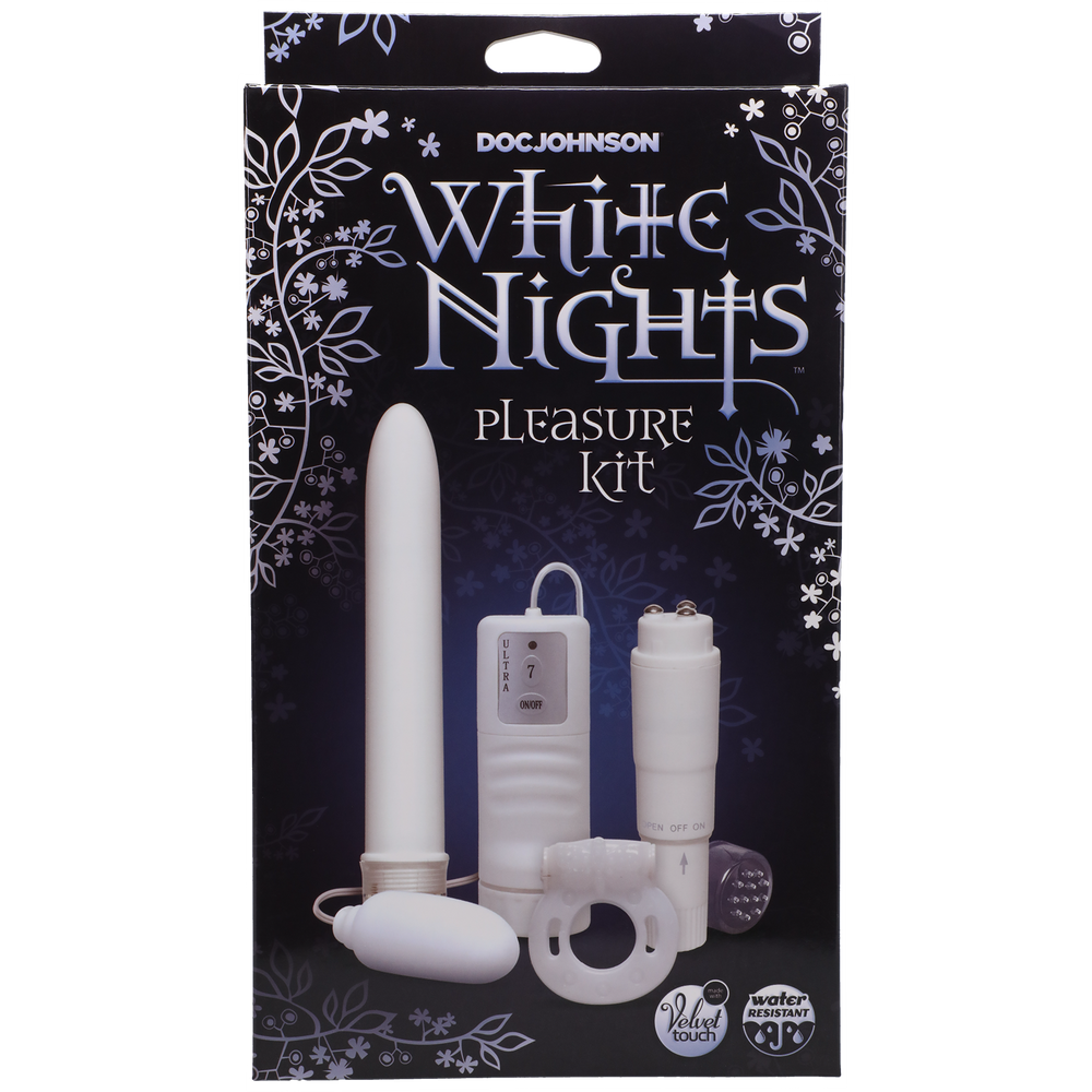 Doc Johnson - White Nights - Kit de placer - Blanco
