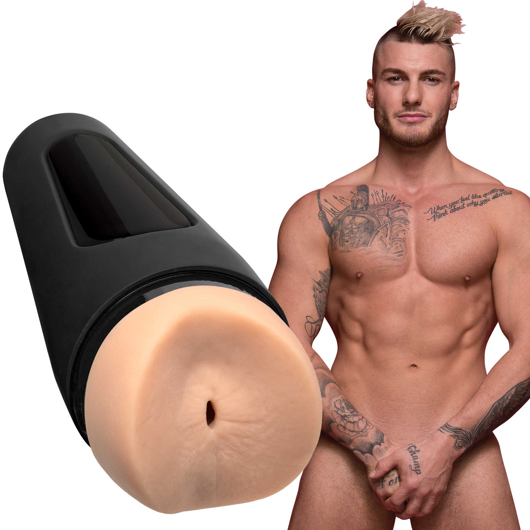 Doc Johnson - William Seed - Masturbador ULTRASKYN - Ano - Vainilla