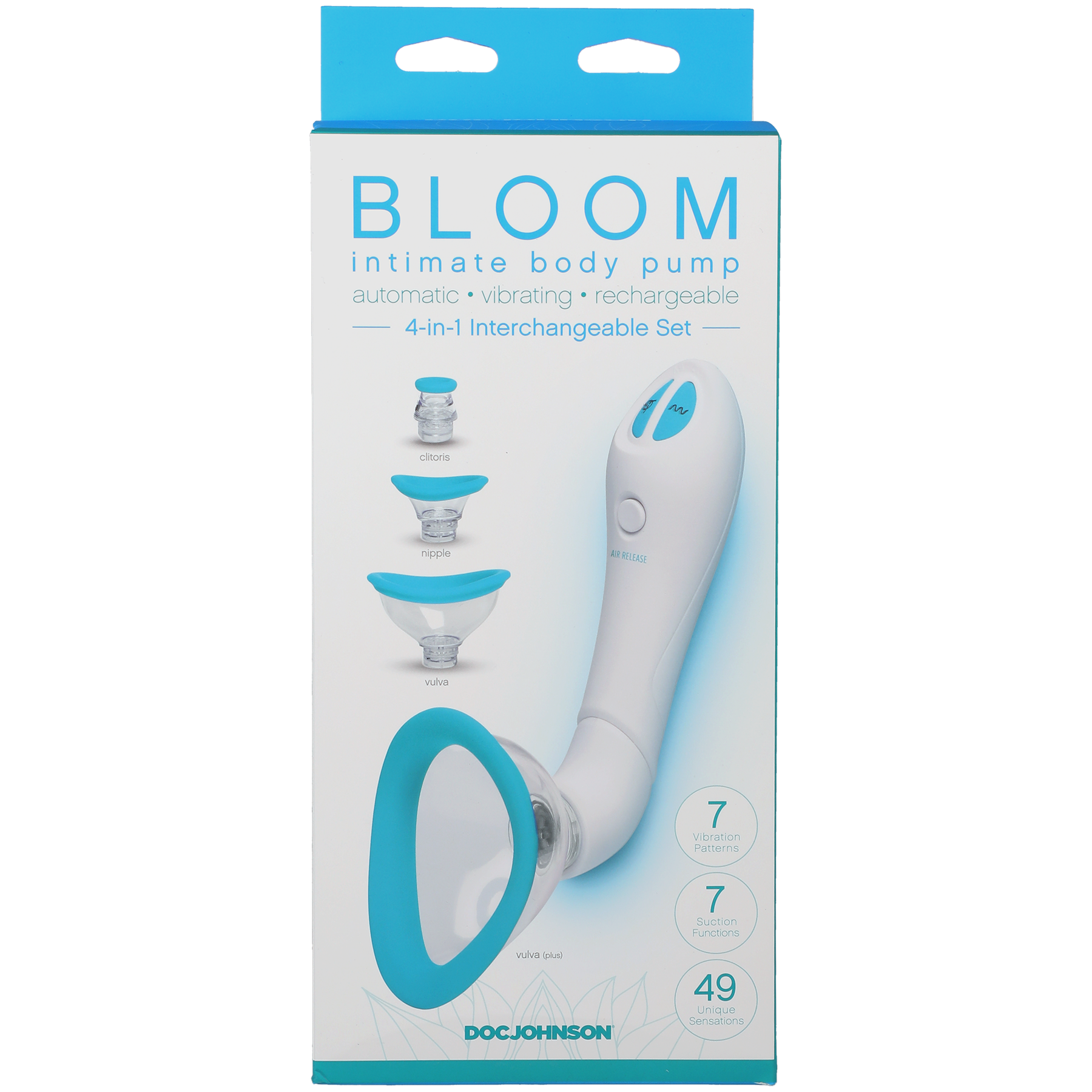 Doc Johnson - Bomba corporal íntima - Automática - Vibratoria - Recargable