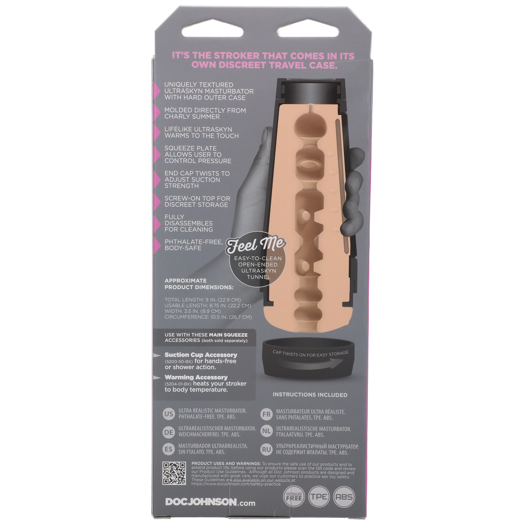 Main Squeeze - Charly Summer - Masturbador ULTRASKYN - Vainilla