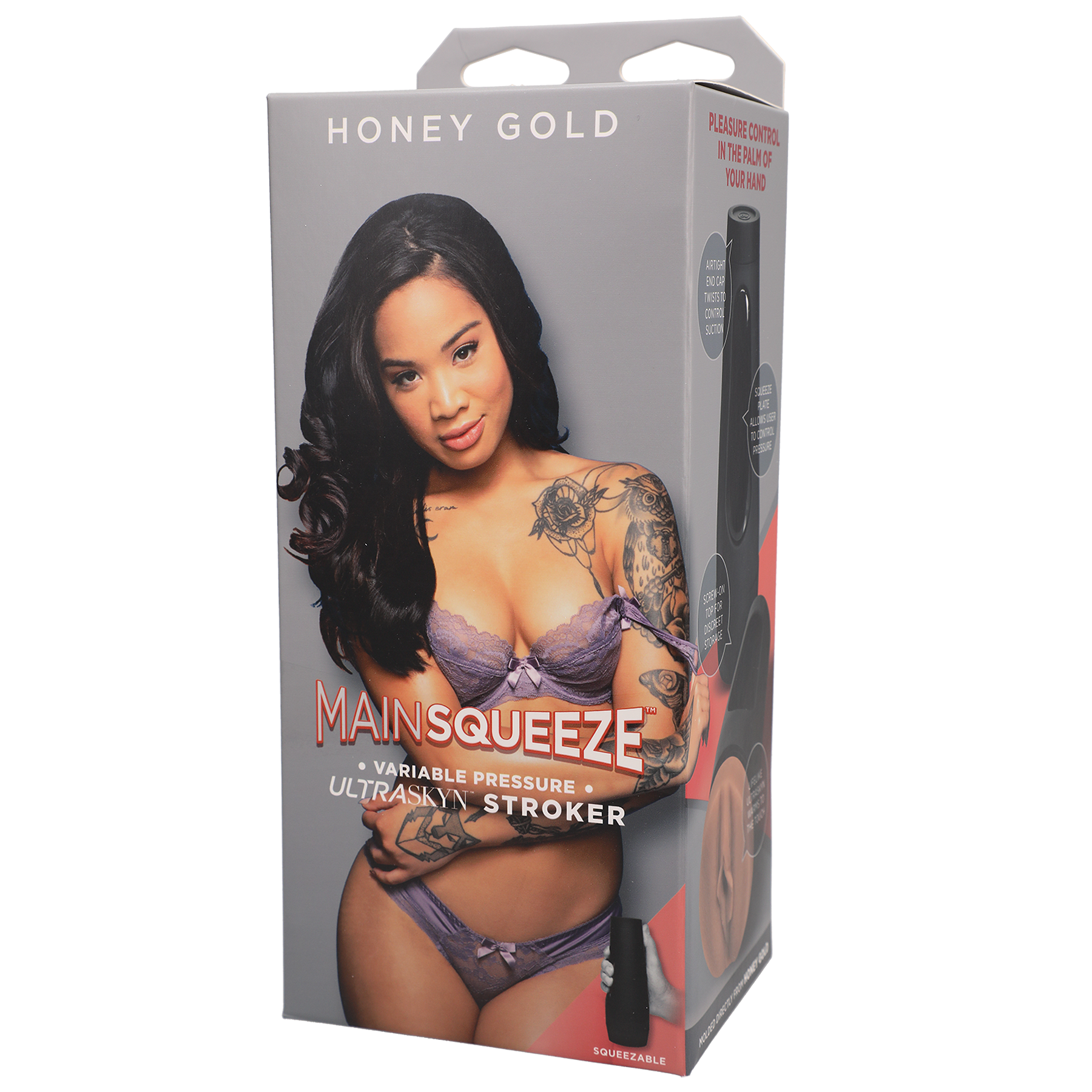 Main Squeeze - Honey Gold - Masturbador ULTRASKYN - Caramelo