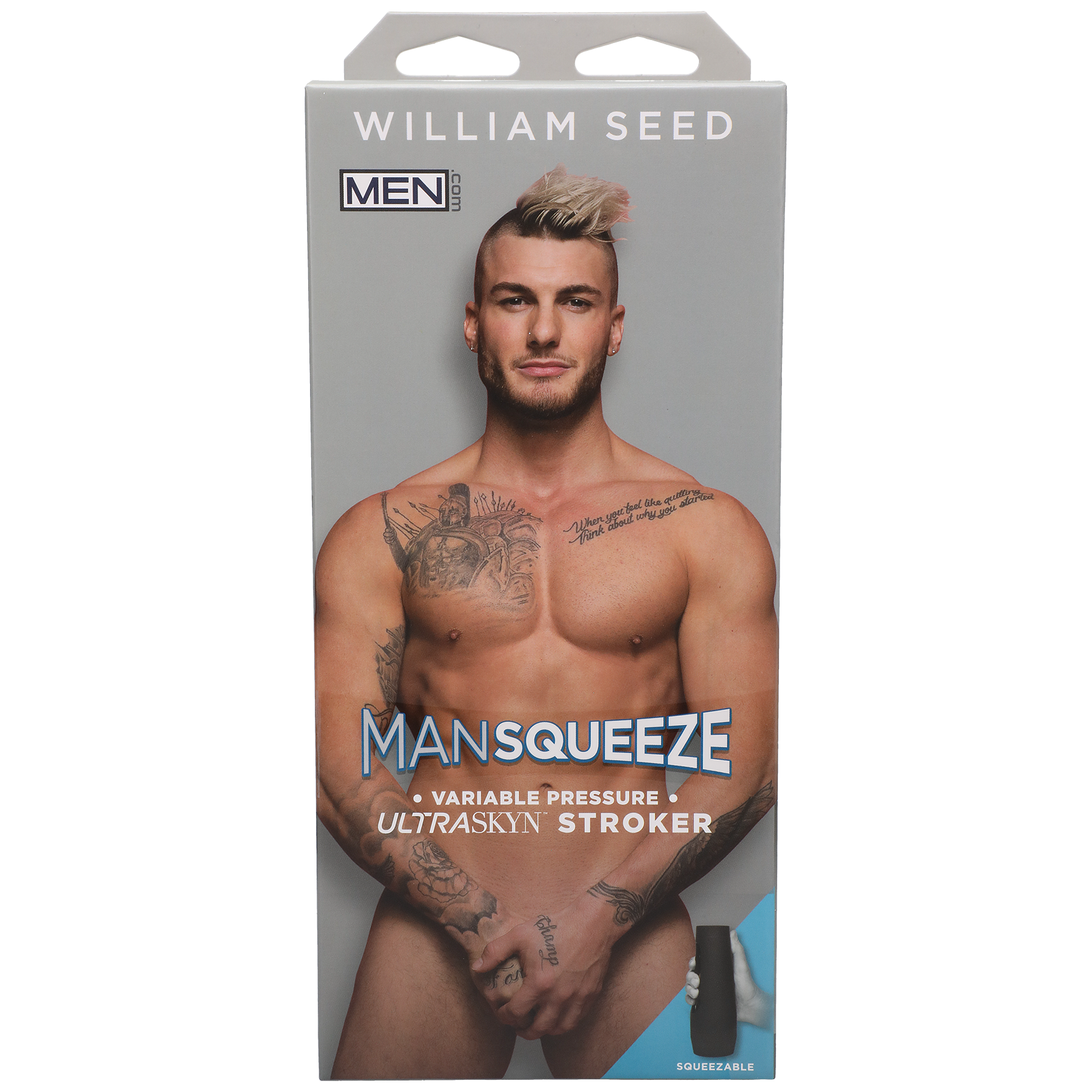 Doc Johnson - William Seed - Masturbador ULTRASKYN - Ano - Vainilla