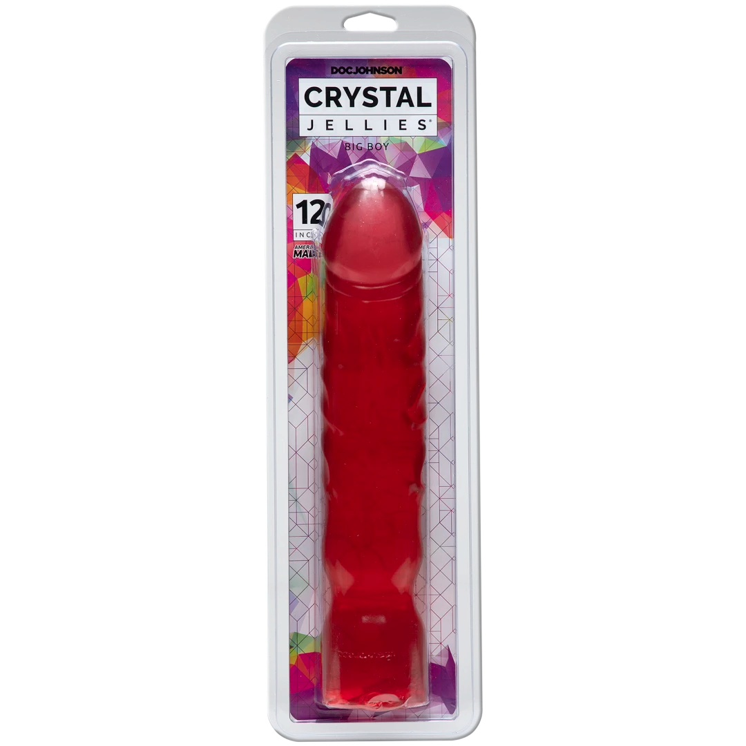 Doc Johnson - Crystal Jellies - Big Boy de 30 cm