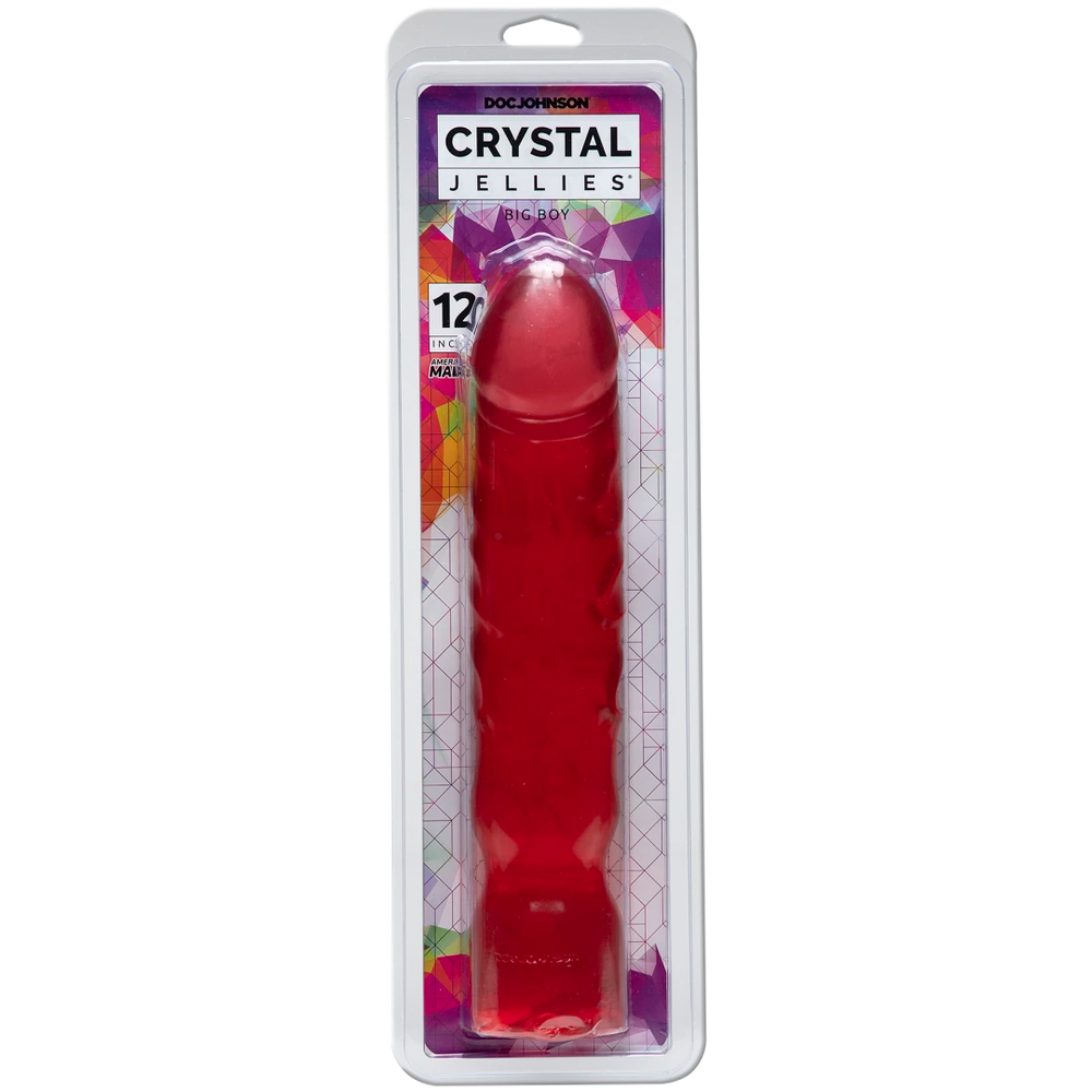 Doc Johnson - Crystal Jellies - Big Boy de 30 cm