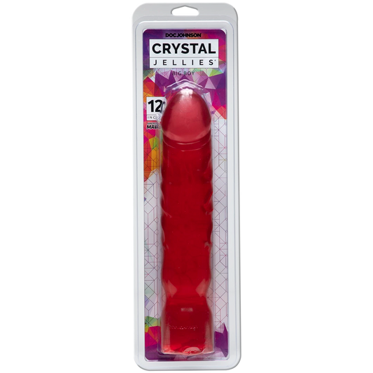 Doc Johnson - Crystal Jellies - Big Boy de 30 cm