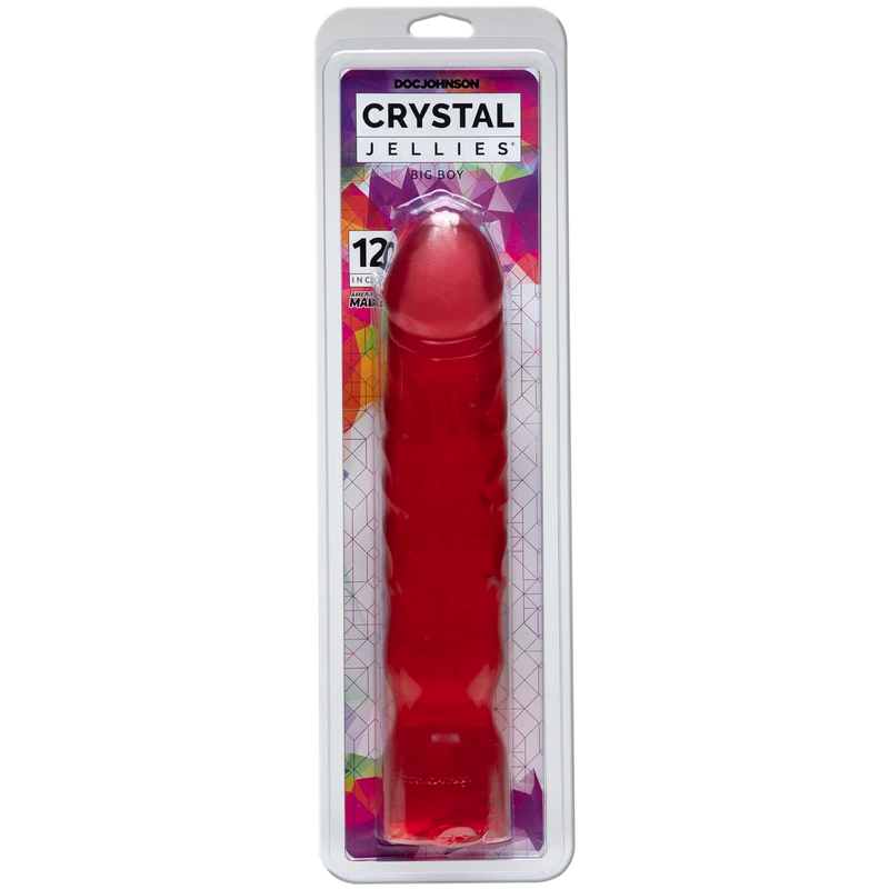 Doc Johnson - Crystal Jellies - Big Boy de 30 cm