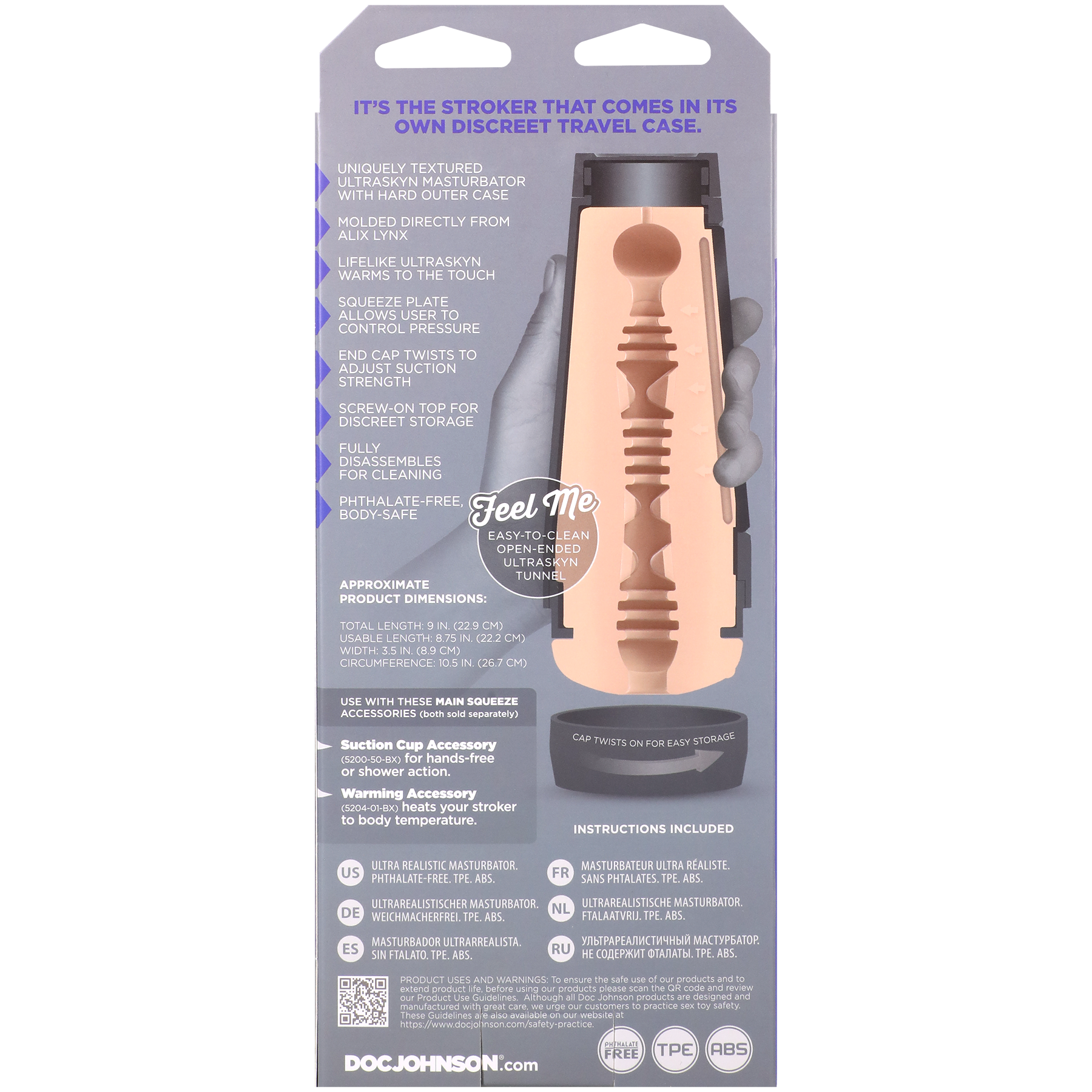 Main Squeeze - Alix Lynx - Masturbador ULTRASKYN - Vagina - Vainilla