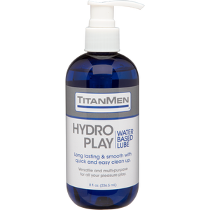 Doc Johnson - TitanMen - Hydro Play - Lubricante a base de agua - 8 fl. oz. (236.5ml)