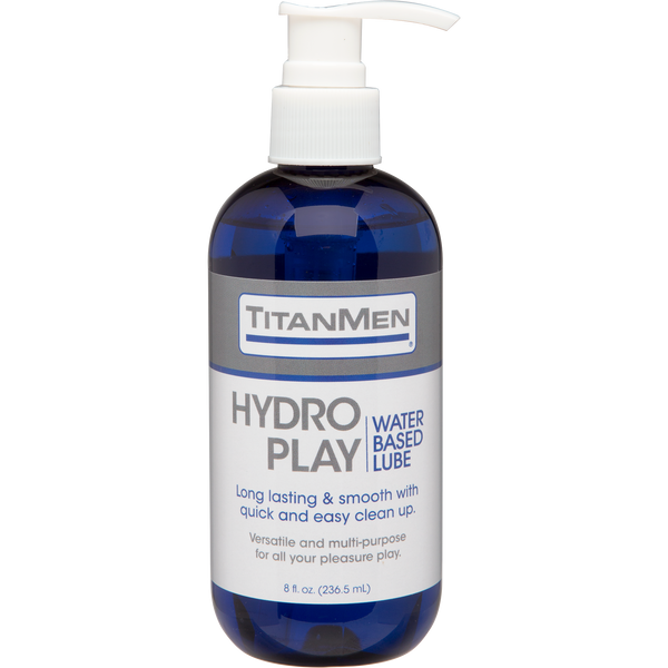 Doc Johnson - TitanMen - Hydro Play - Lubricante a base de agua - 8 fl. oz. (236.5ml)