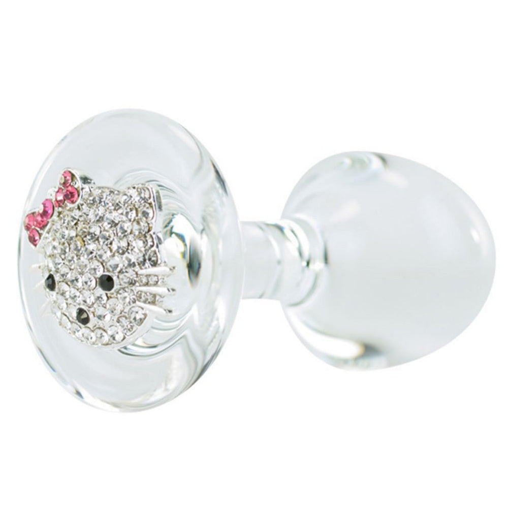 Entrenador Anal Kitty De Cristal
