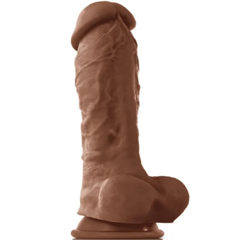 COLOURS PLEASURES 5" DILDO BROWN