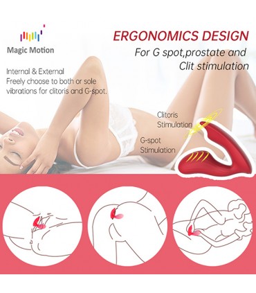 Vibrador Doble Para Estimular Tanto Para Mujer Como Para Hombre Magic Umi