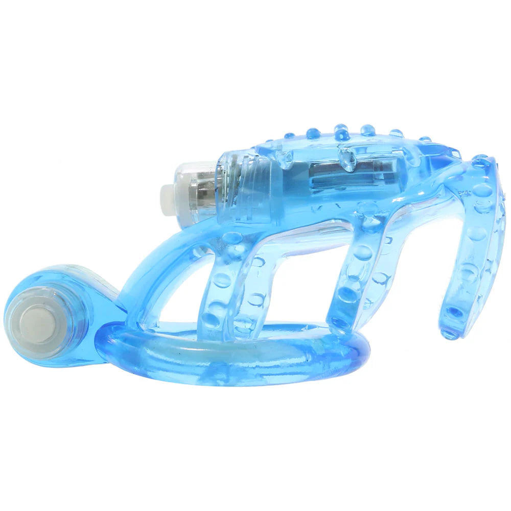 ZINGER DUAL VIBRATING COCK CAGE