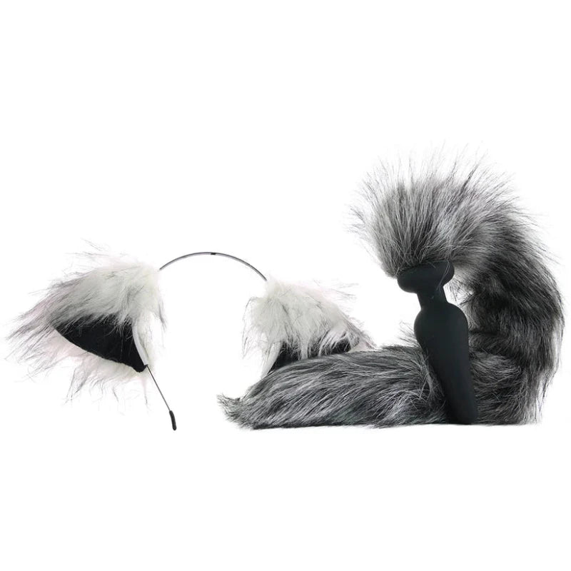 Entrenador Anal Y Orejas De Lobo