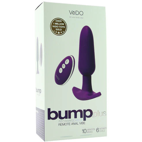 ENTRENADOR ANAL BUMP PLUS CON CONTROL