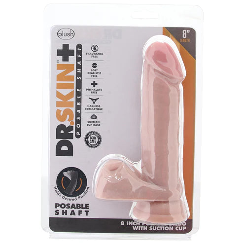 Consolador Dr. Skin Plus 8 Pulgadas