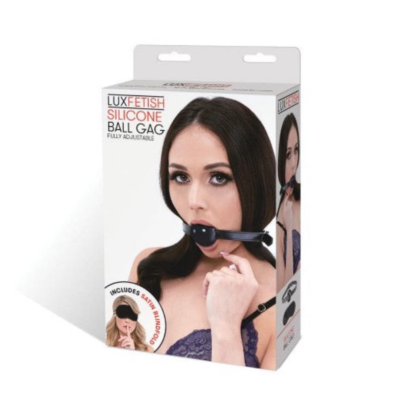 SILICONE BALL GAG