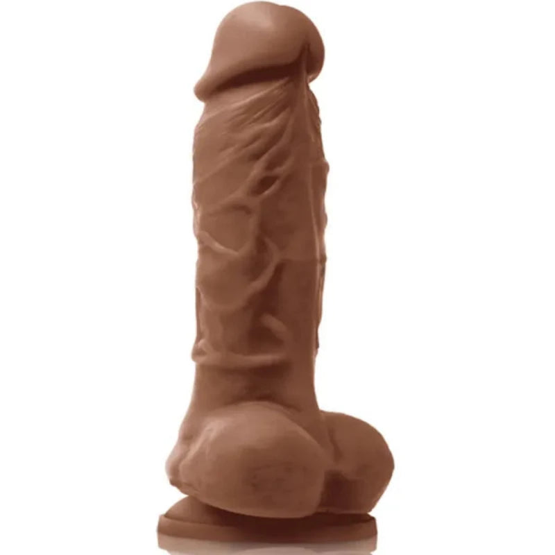 COLOURS PLEASURES 5" DILDO BROWN