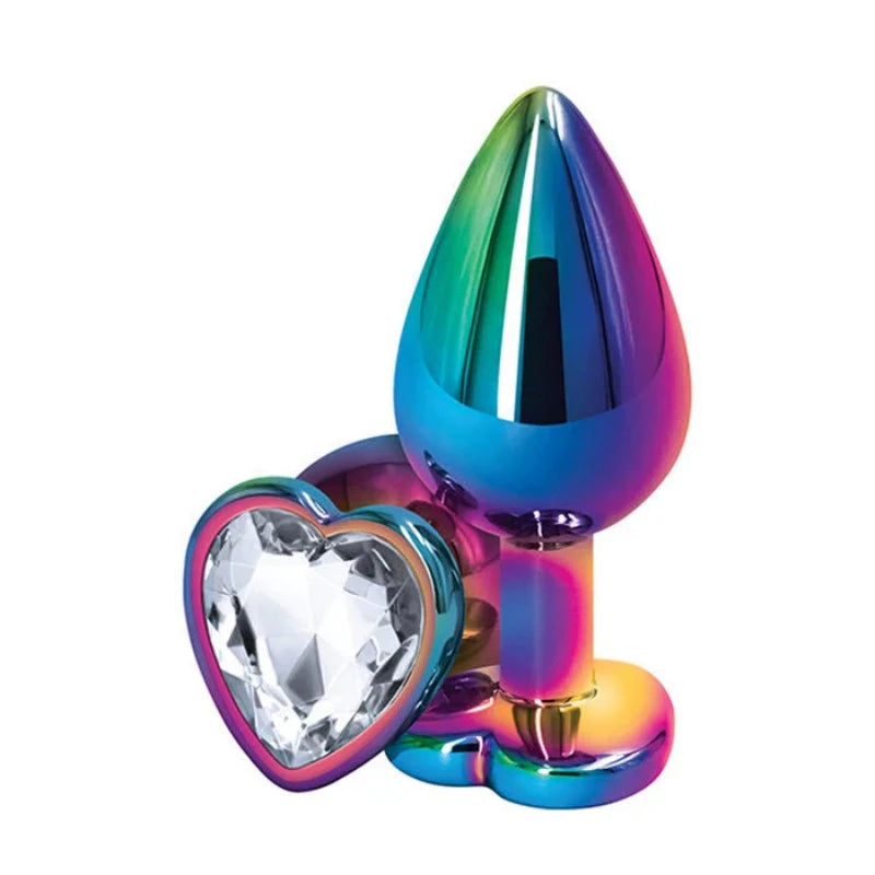 Entrenador Anal Pequeño Multicolor Blanco