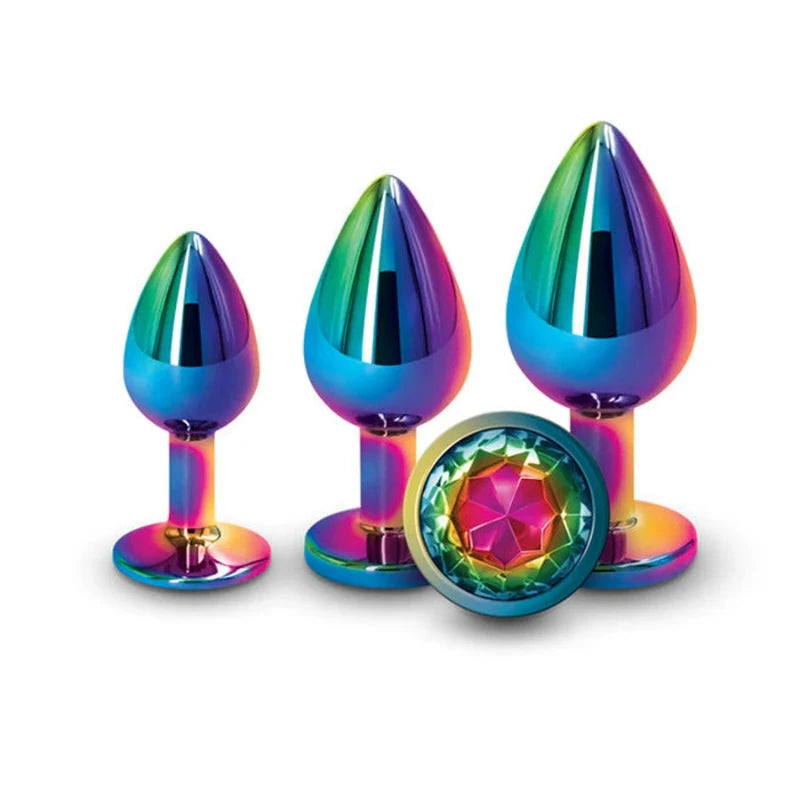 Entrenador Anal Multicolor Rainbow Gema