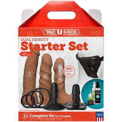 Vac-U-Lock - Set de inicio de doble densidad - Caramelo